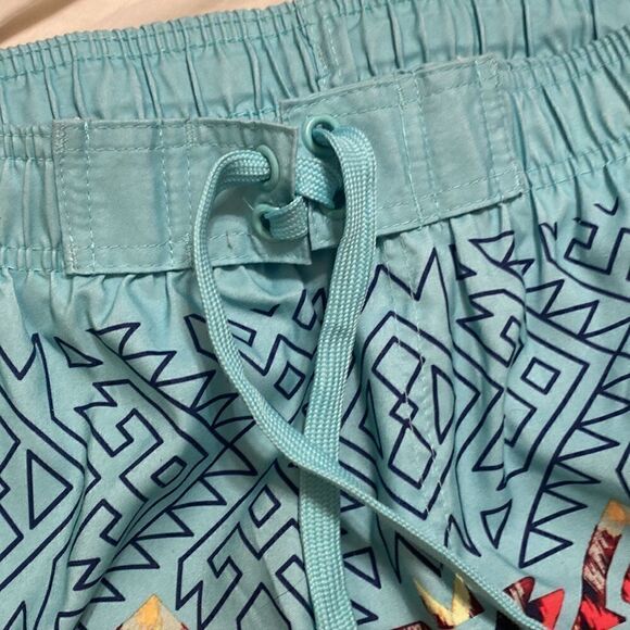 NWT BEVERLY HILLS POLO CLUB Blue Hybrid Bathing Suit Medium - Picture 6 of 6